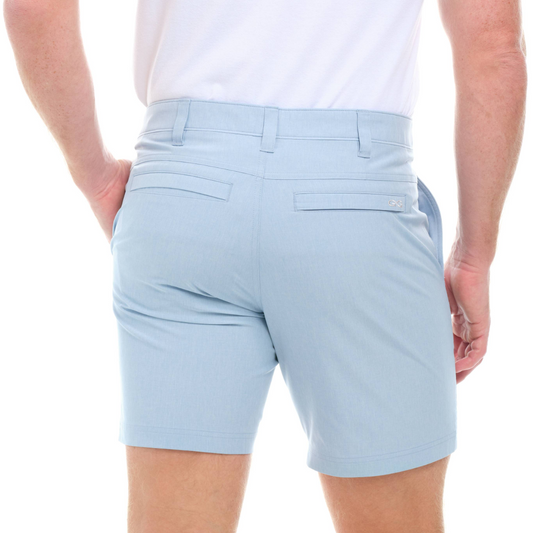 Coastal Blue Travel Shorts