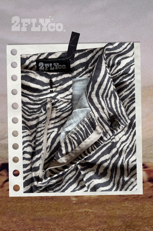 Zebra Print Shorts