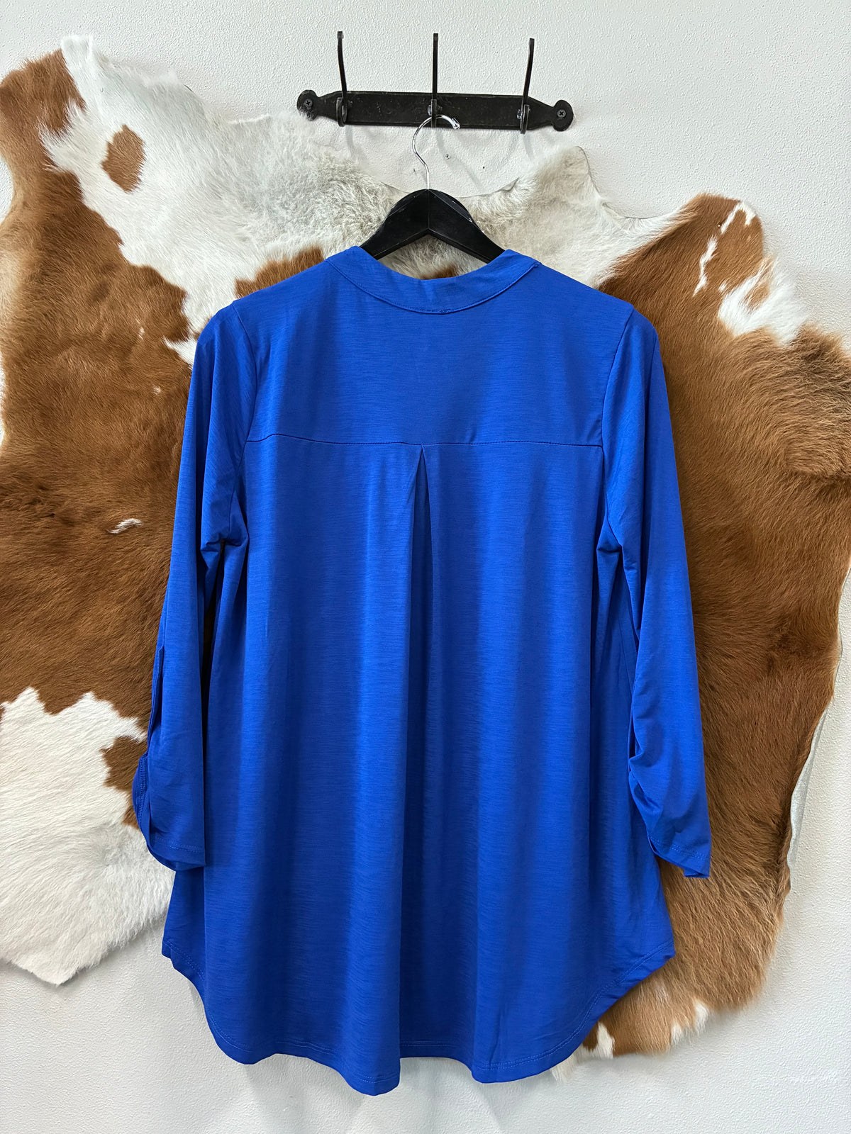 Royal Blue Blouse