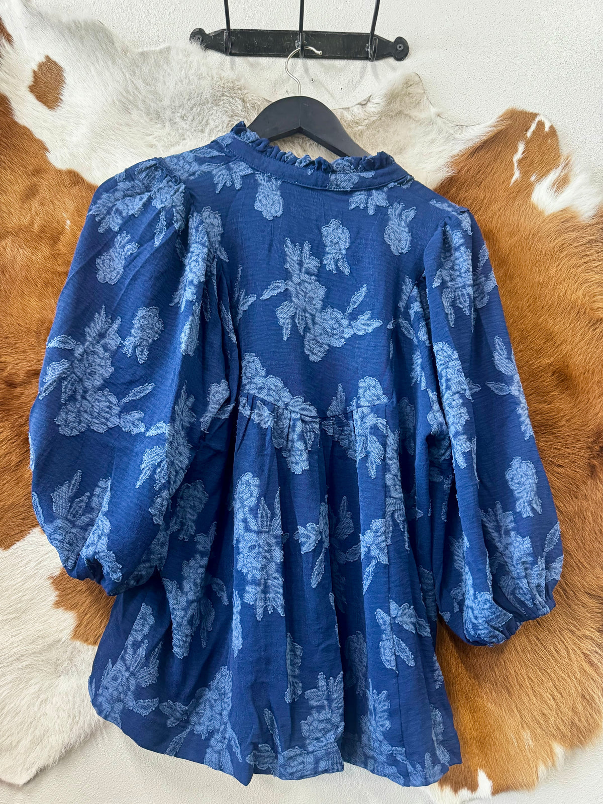 Navy Blouse
