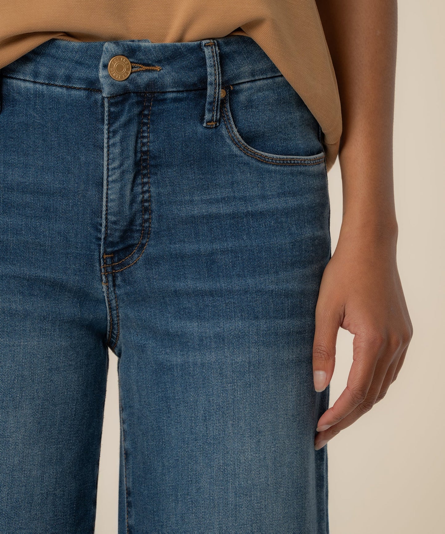 Meg High Rise Wide Leg Jeans