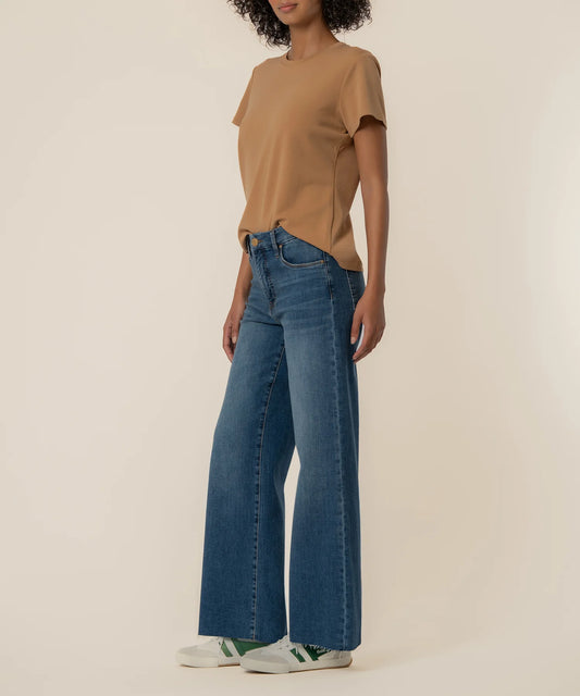 Meg High Rise Wide Leg Jeans