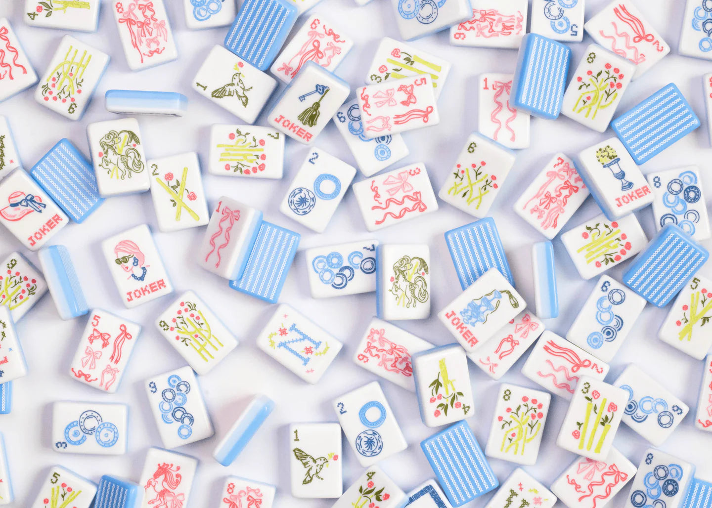 Miss Darling: Mahjong Tile Set