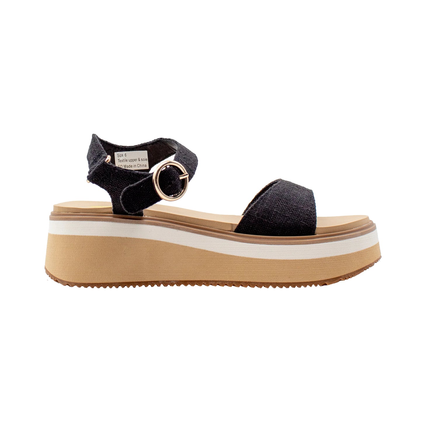 Porcini Linen Sandal