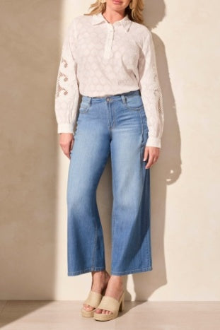 Coastline Wide Leg Jeans