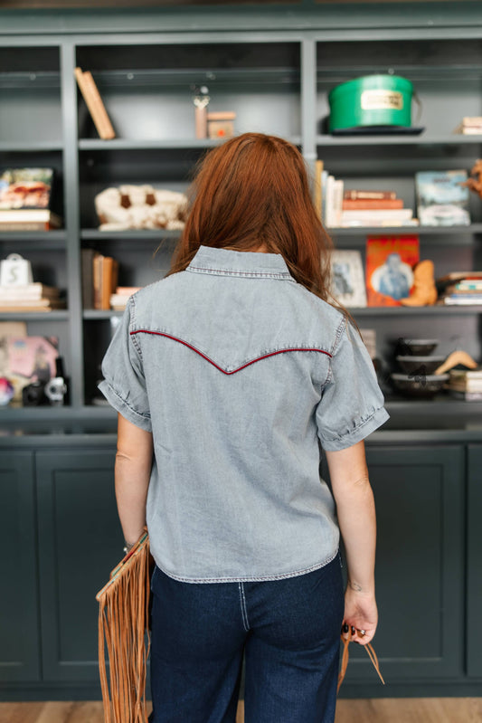 Durango Denim Top