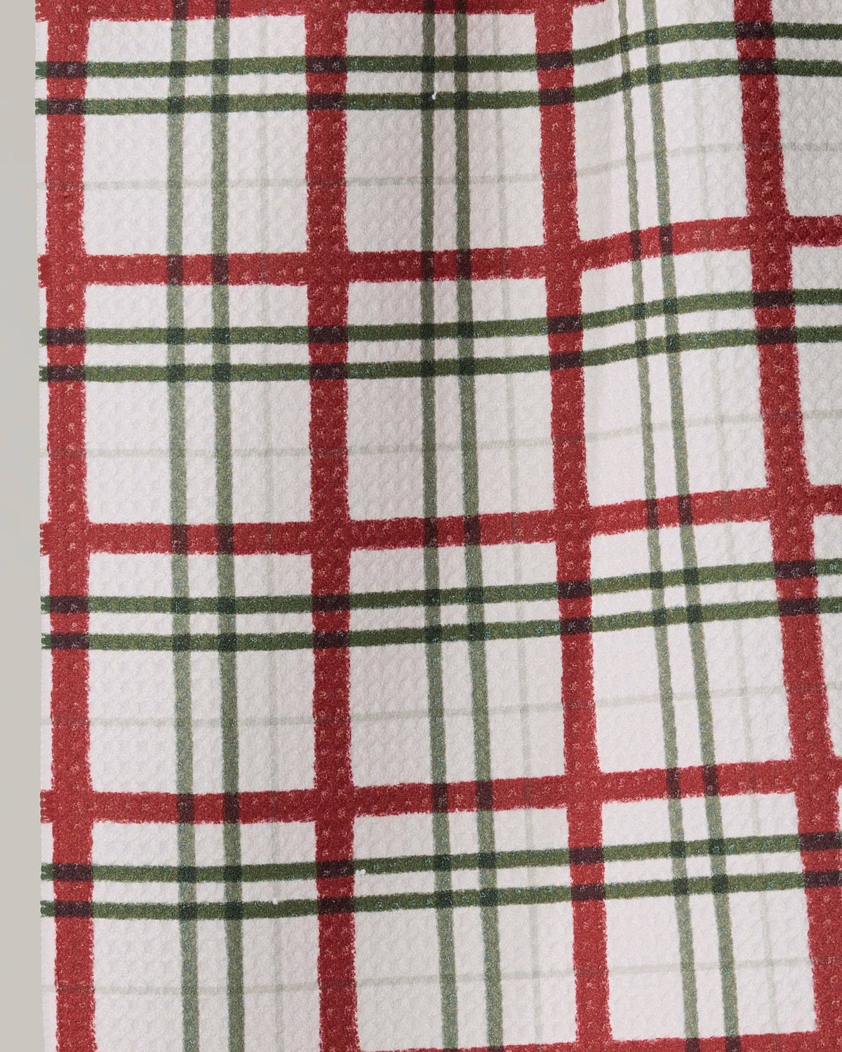 Geometry Ribbon Plaid Mini Towel