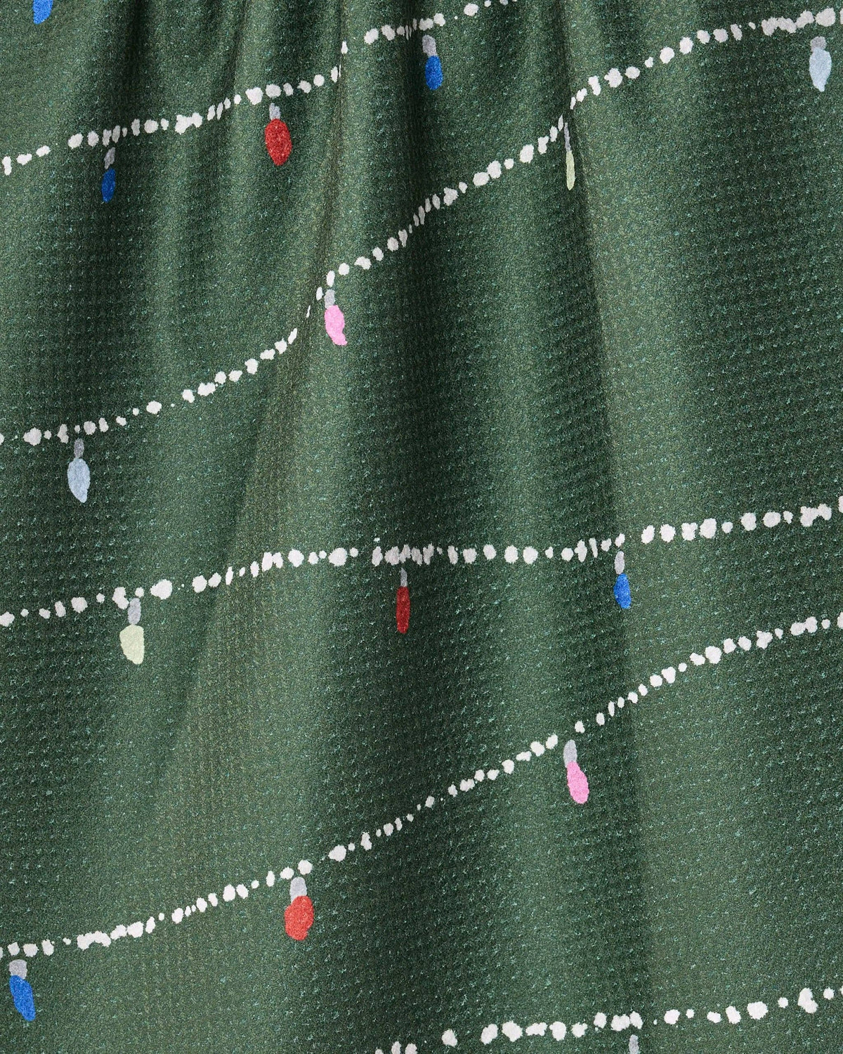 Geometry Garland Glow Tea Towel