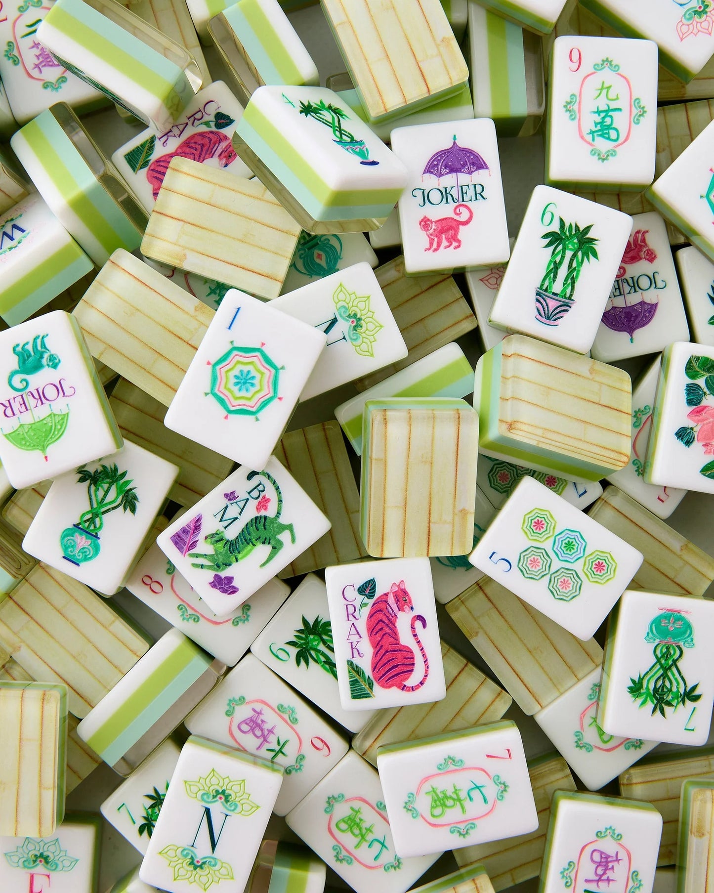 Palm Royale Mahjong Tiles - OhMyMahjong