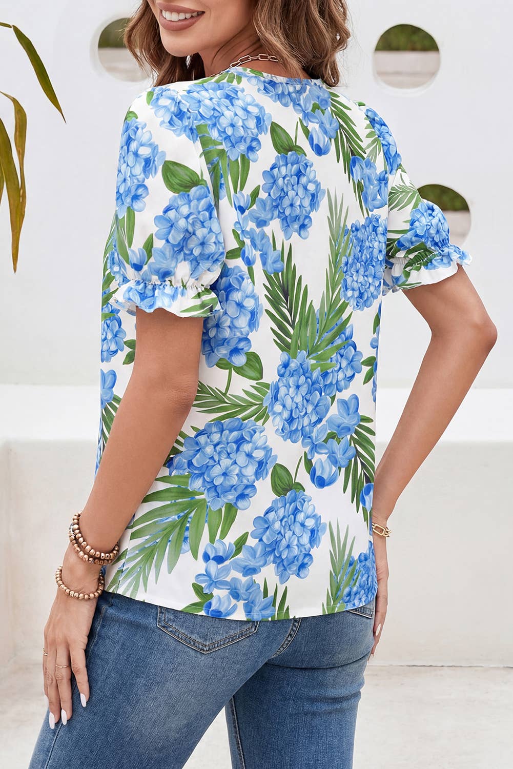 Hydrangea Blouse