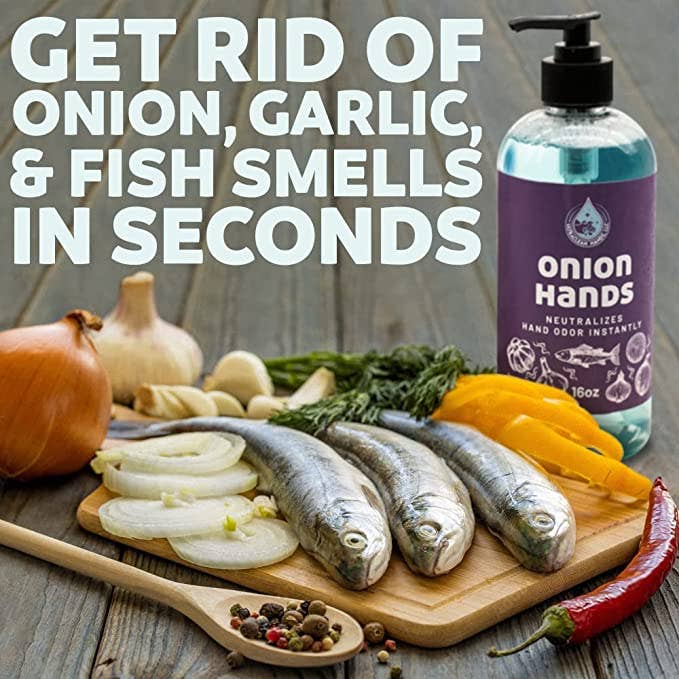 ONION HANDS® Hand-Odor Neutralizing Hand Wash - 16 oz: 16 oz