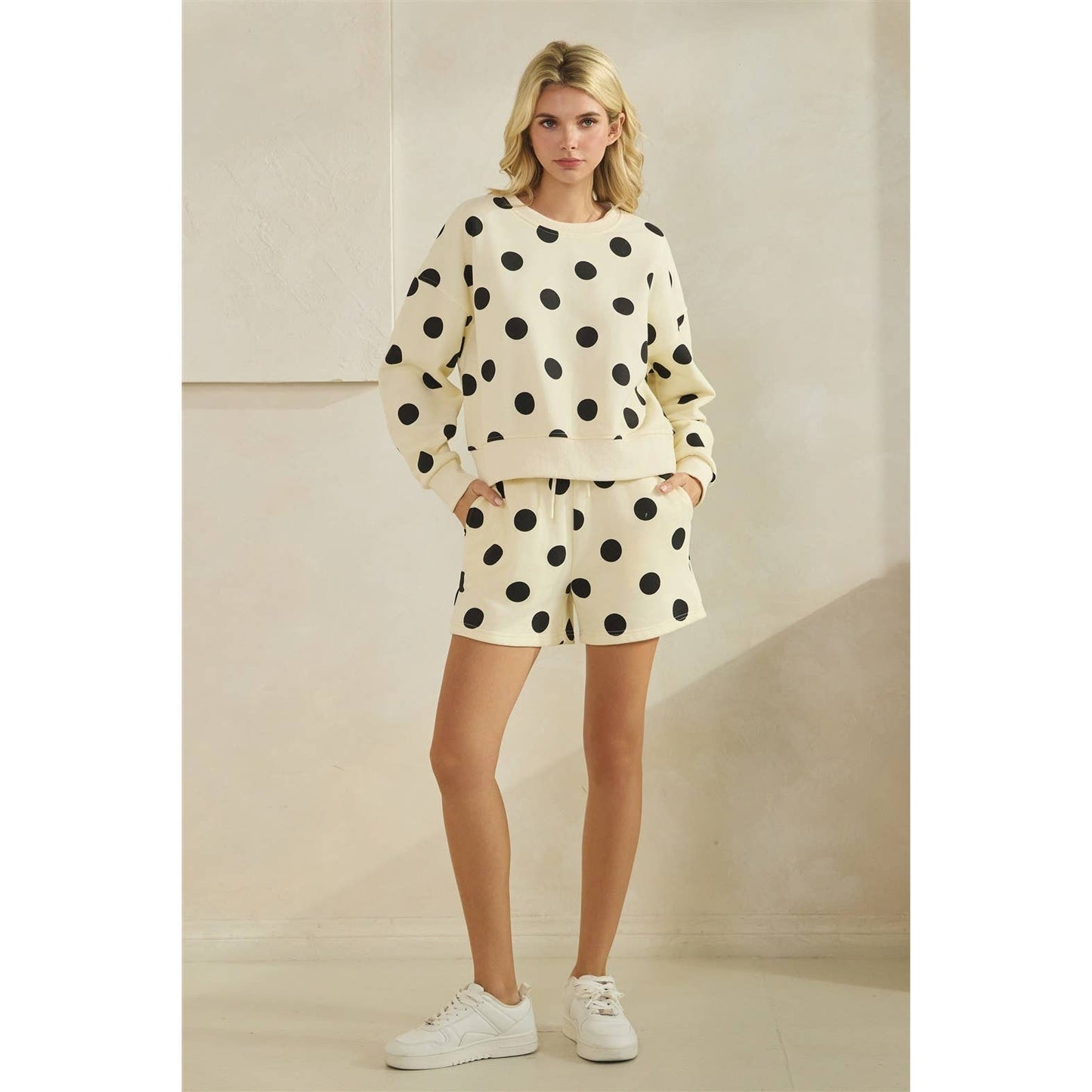 Polka Dot SweatShirt