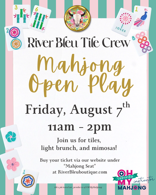 NORTHLAKE Mahjong Daytime Open Play August 7th