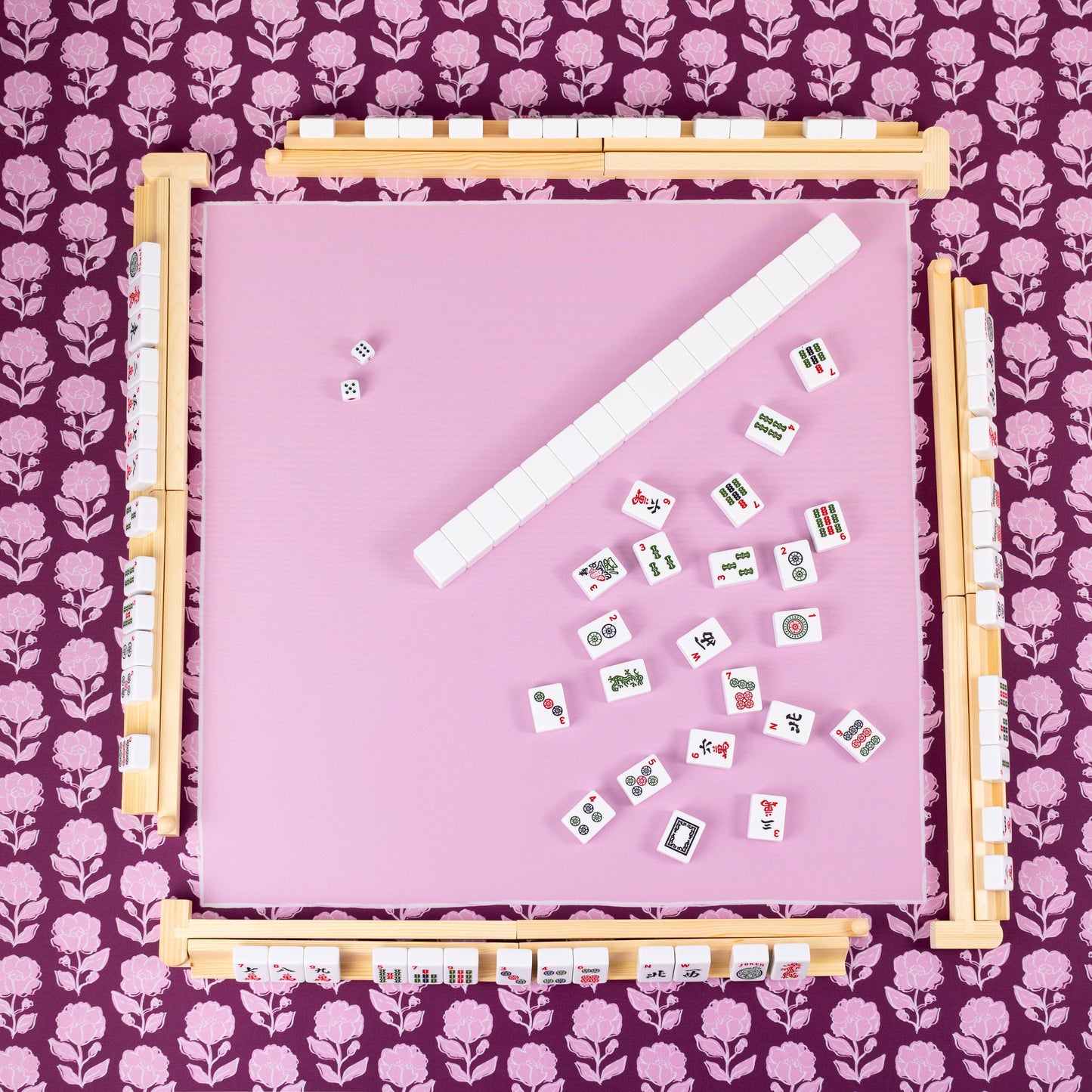 Floral Mahjong Mats