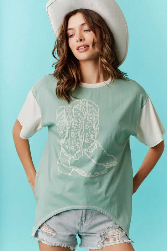 Western Boots Top