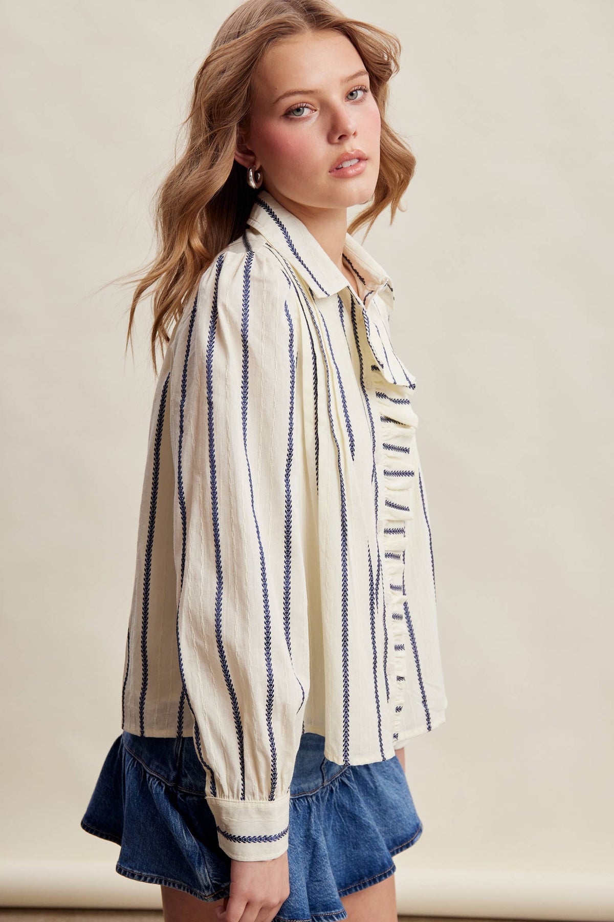 Ruffle Blouse