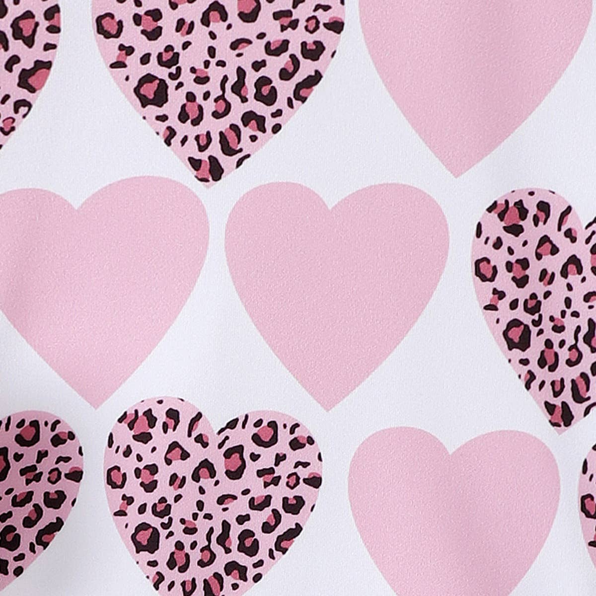 Valentine's Day Leopard Heart Sweatshirt