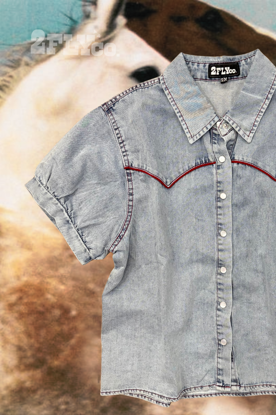 Durango Denim Top