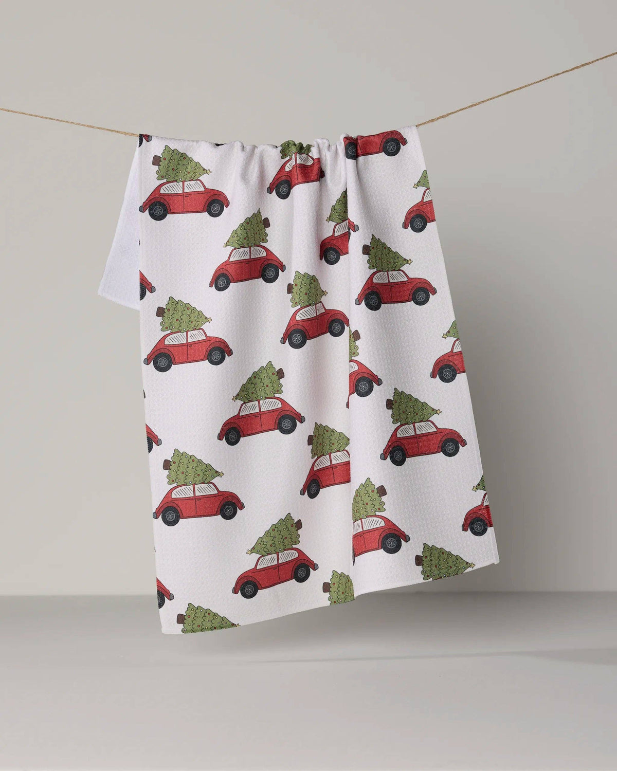 Geometry Merry Miles Tea Towel