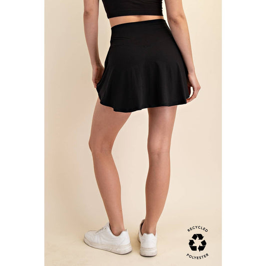 Carli V-Shaped High-Waist SKORT