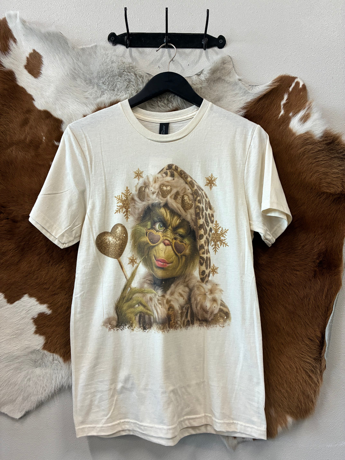 Leopard Grinch Santa