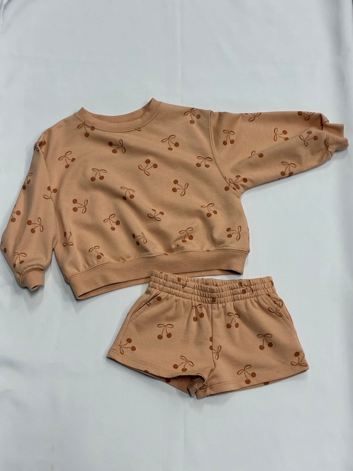 Kids Cherry Sweat Set