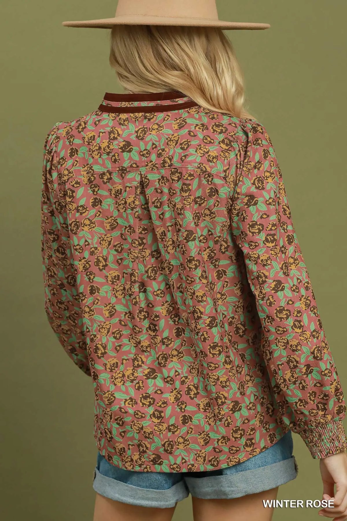 Winter Rose Blouse