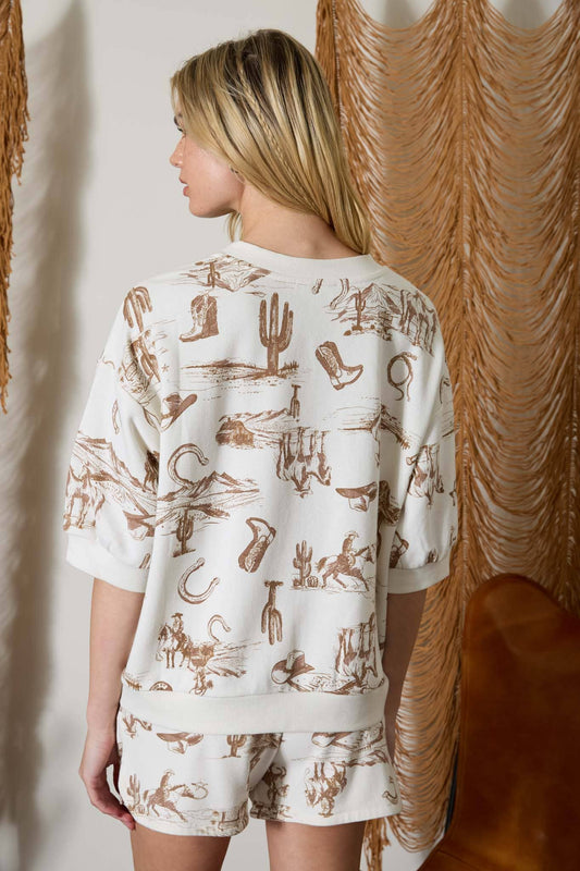 Wild Boots Top