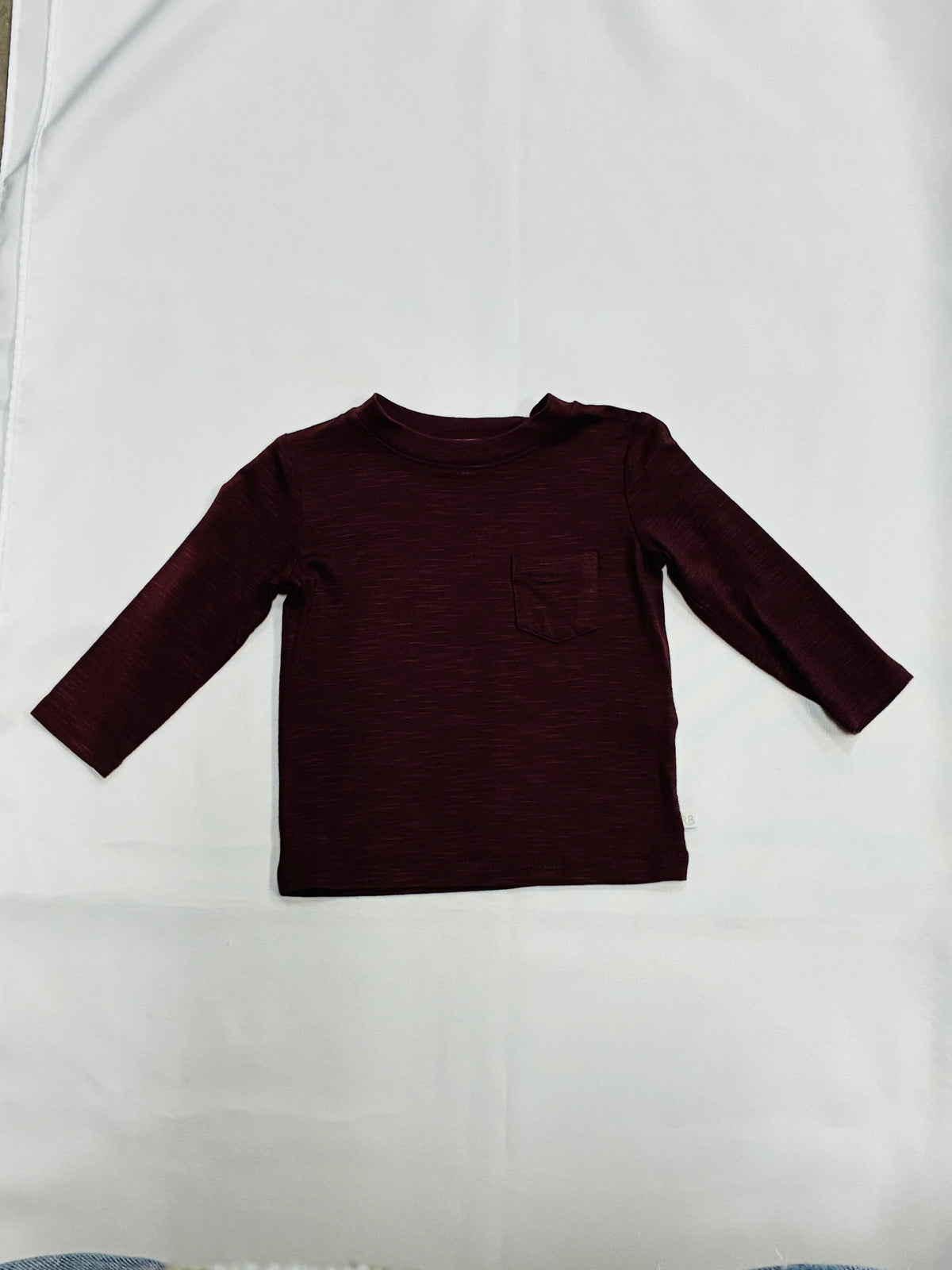 Kids Maroon Long Sleeve