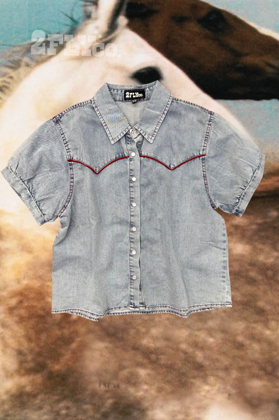 Durango Denim Top