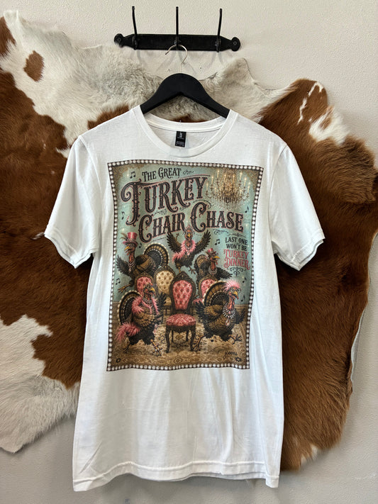 Turkey Chair Chase T Shirt