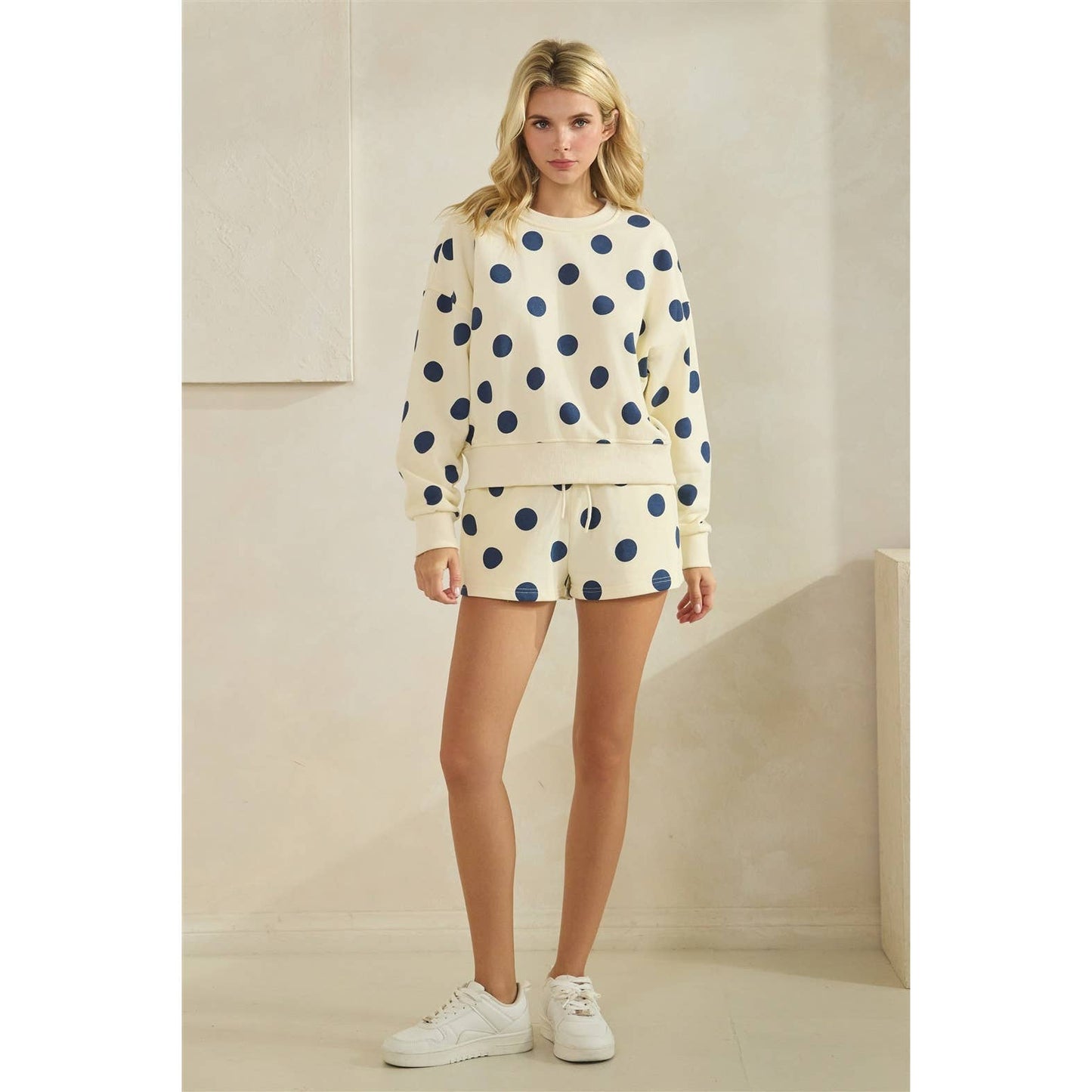 Polka Dot SweatShirt