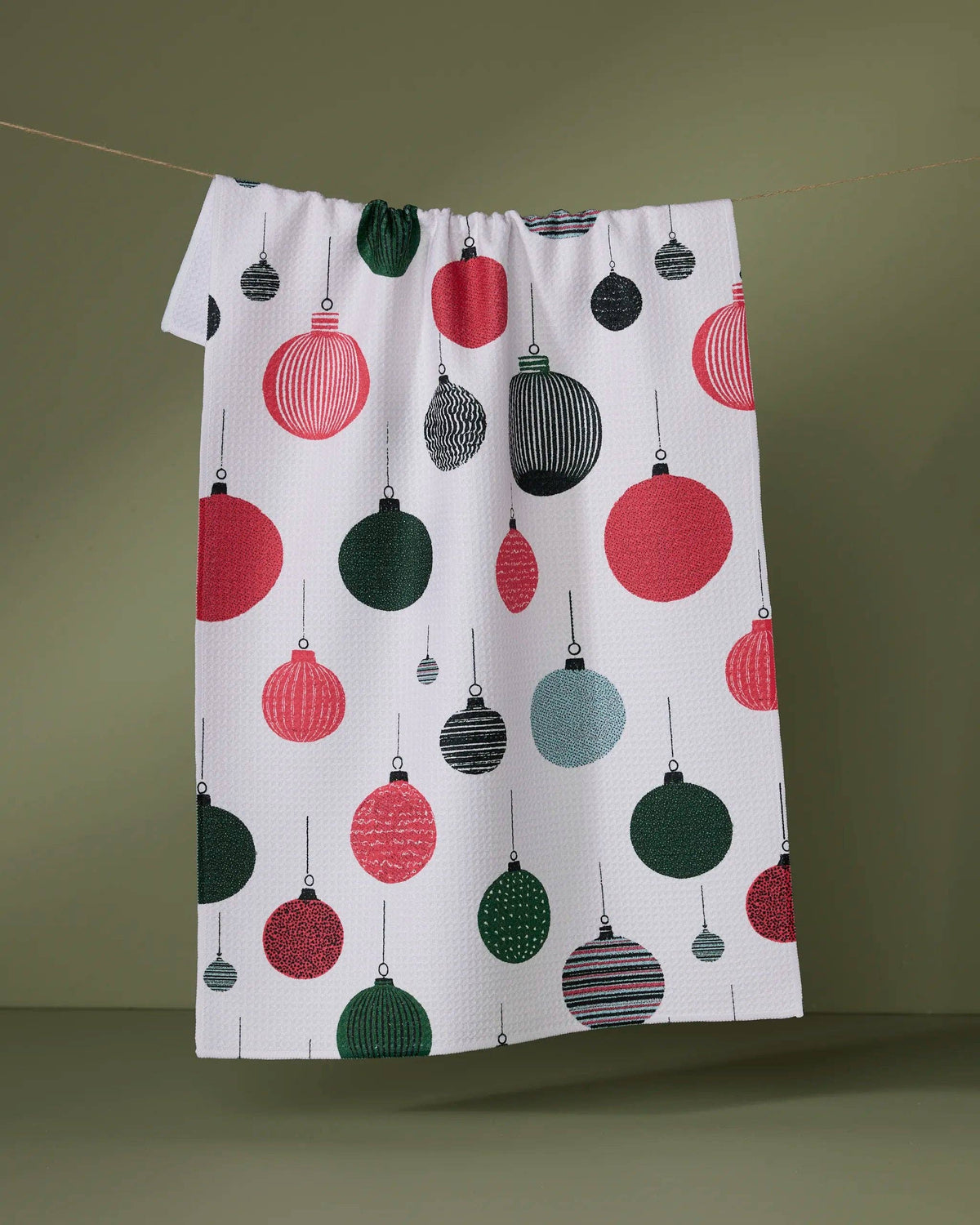 Geometry Jingles Tea Towel