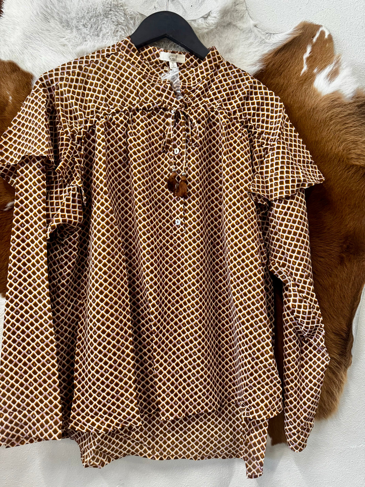 Chiffon Button Blouse