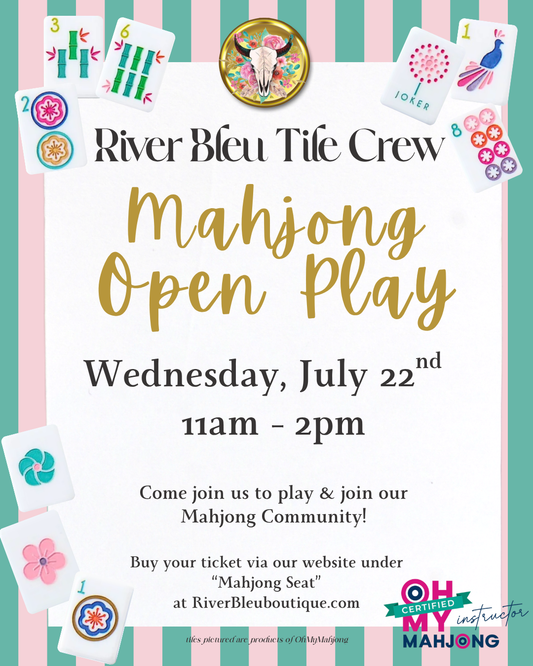 NORTHLAKE Mahjong Daytime Open Play July 22nd