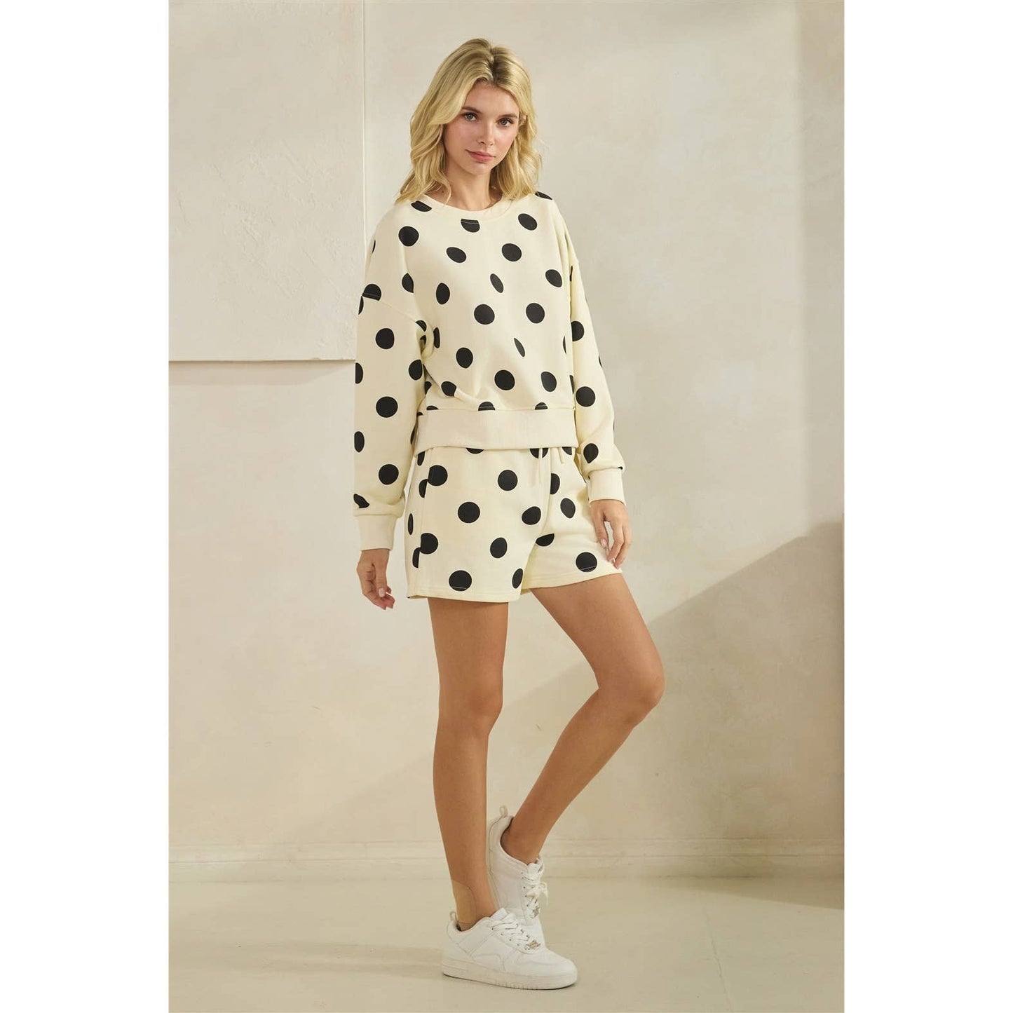 Polka Dot SweatShirt