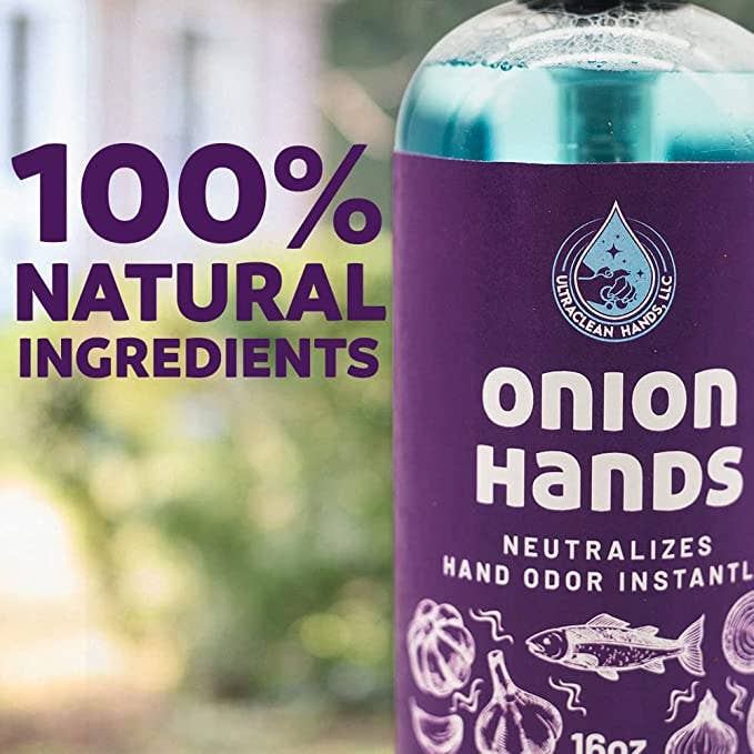 ONION HANDS® Hand-Odor Neutralizing Hand Wash - 16 oz: 16 oz