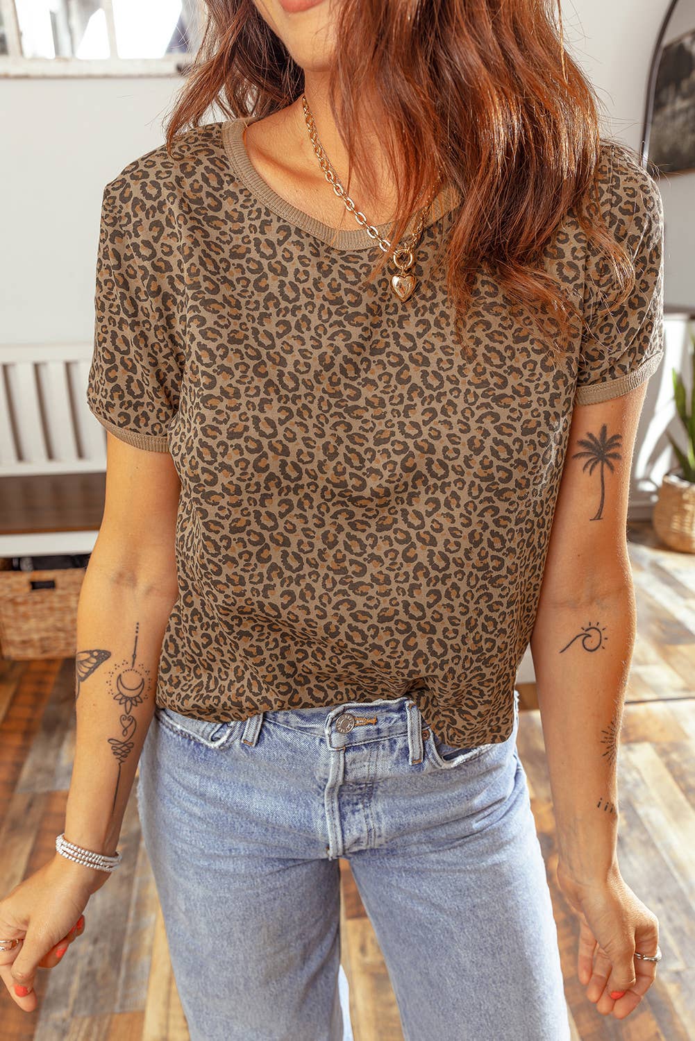 Trish Cheetah Tee