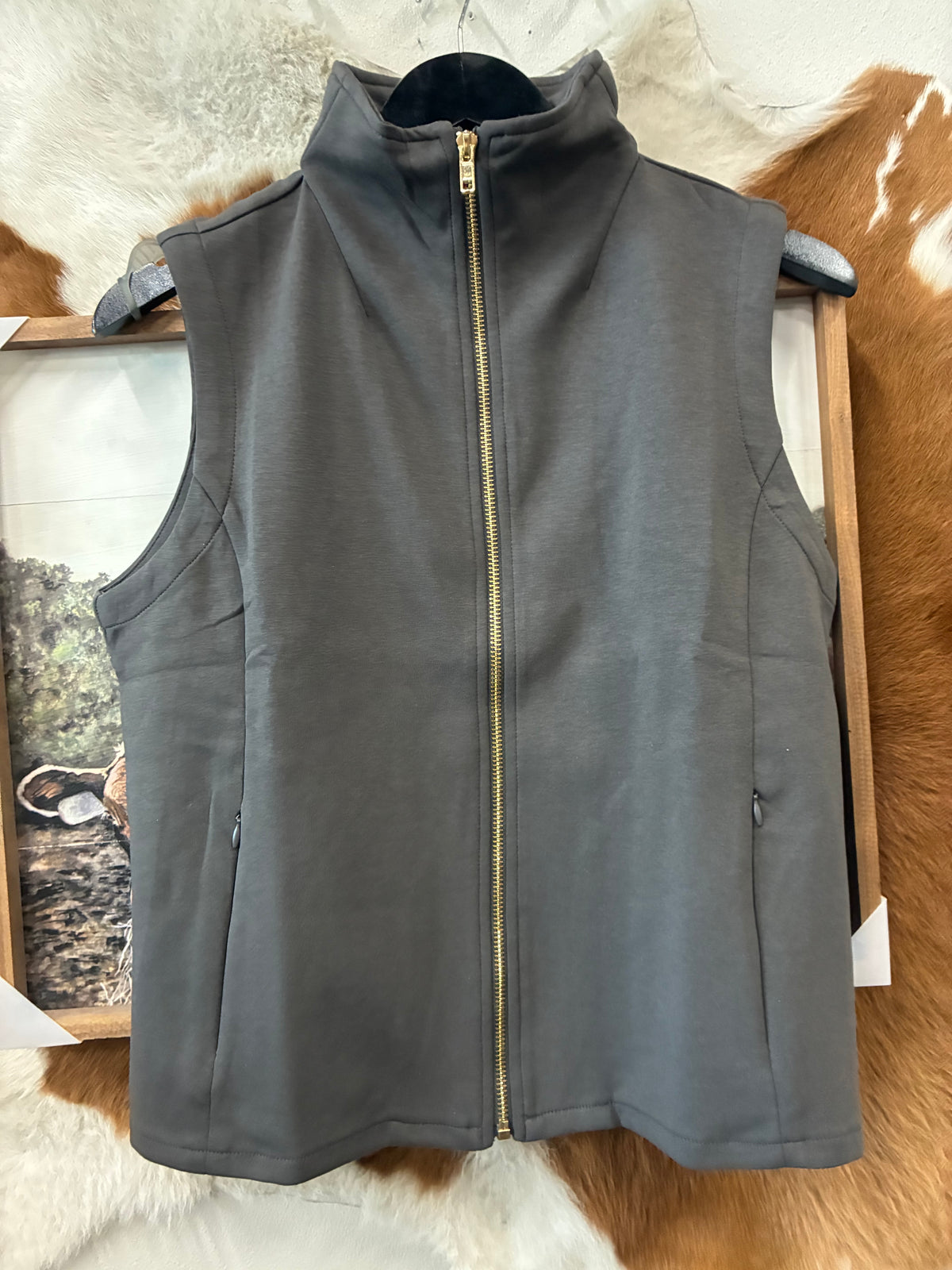 Zip Up Vest