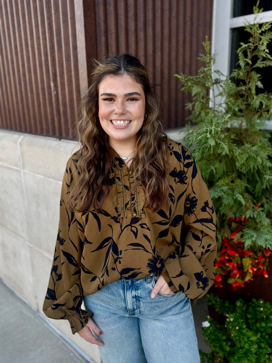 Olive Blouse