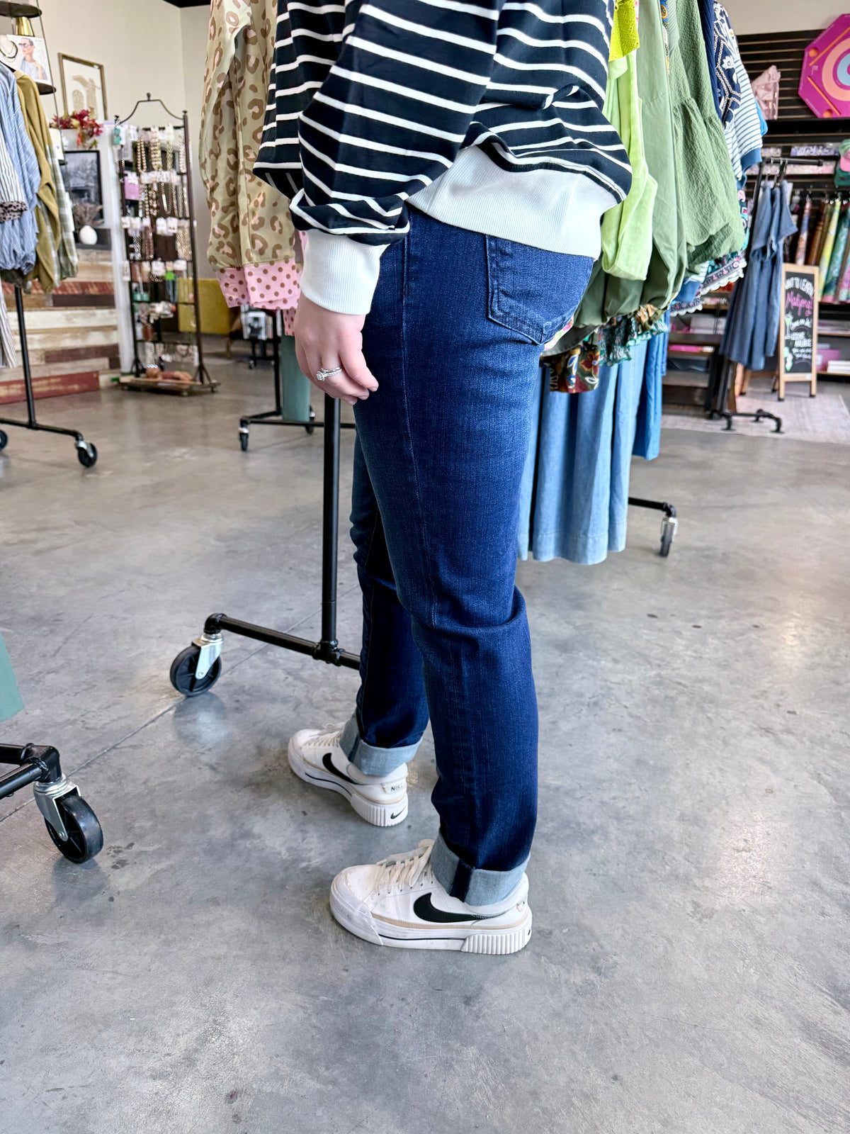 Hannah’s Dark Wash Skinny Jeans