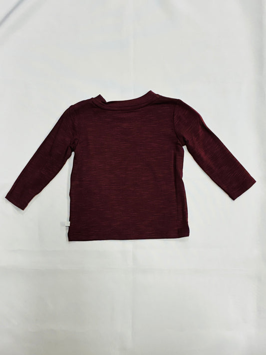 Kids Maroon Long Sleeve