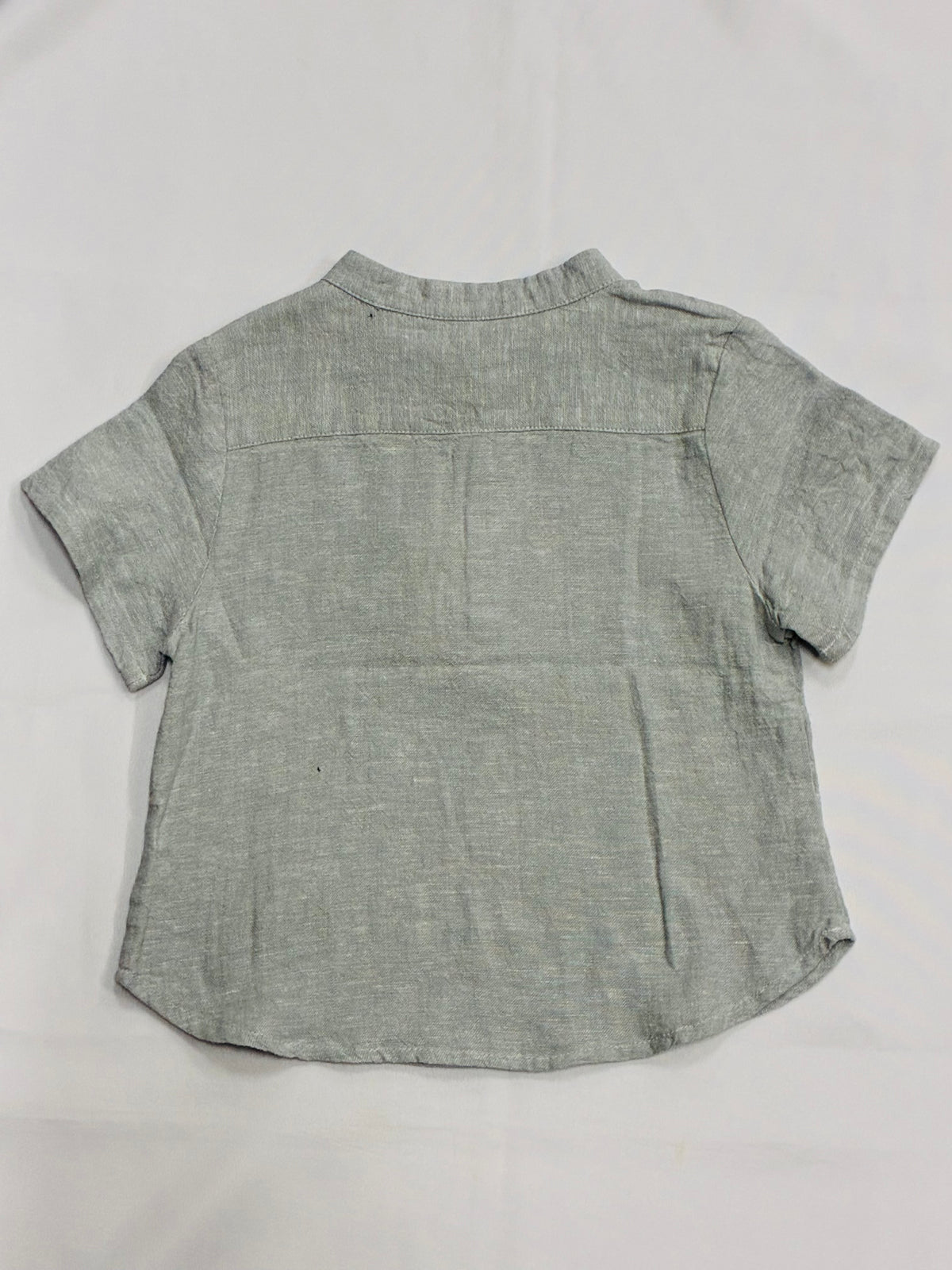 Kids Light Blue Button Up