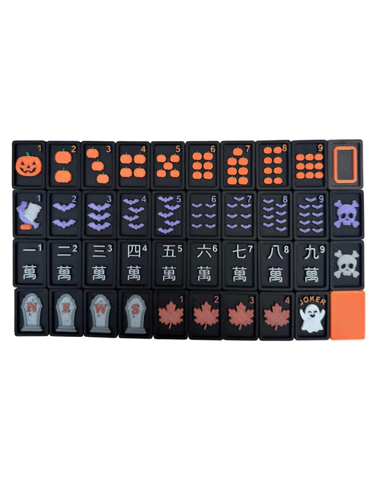 Travel Mahjong Tiles - Halloween
