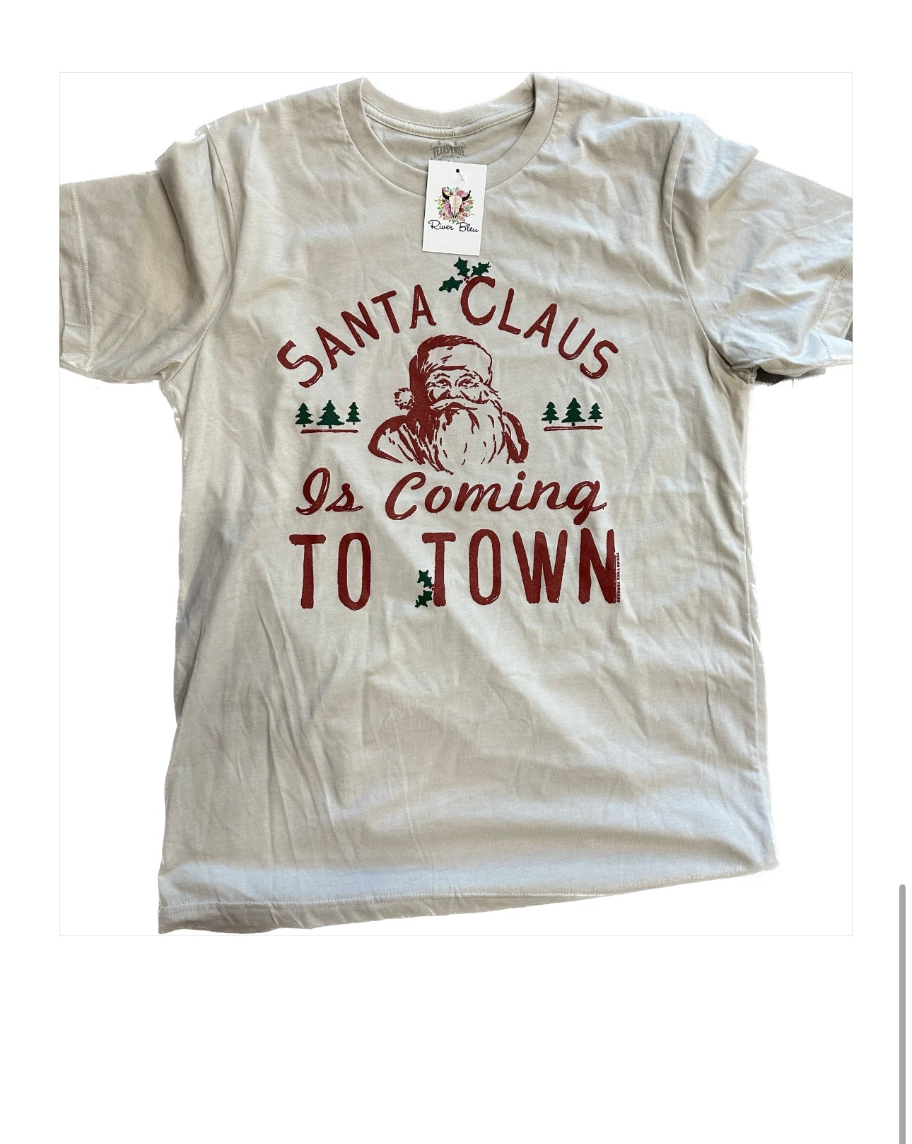 Santa Clause is Coming to Town Tee