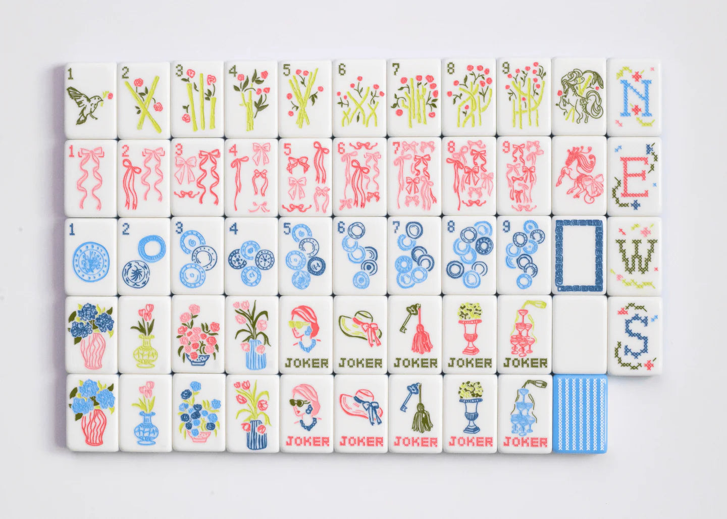 Miss Darling: Mahjong Tile Set