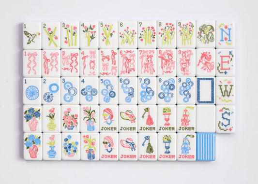 Miss Darling: Mahjong Tile Set