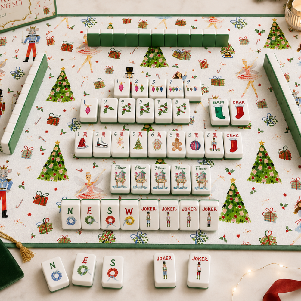 Holiday Lights Mahjong Kit