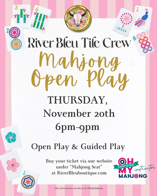 NORTHLAKE Mahjong Game Night Seat NOV 20