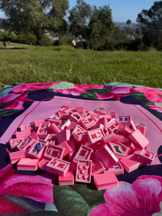 Travel Mahjong Tiles - The Flamingo